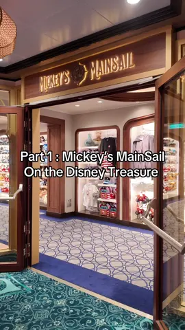 If you’re curious what exclusive inaugural Treasure merch, pirate night, plushies, Disney cruise line exclusives there are on Disney’s newest cruise ship, this video is for you! 🚢✨ There are 3 gift shops on the Disney Treasure & Mickey’s MainSail is one of the largest! They feature the most DCL & Treasure exclusive merch, I couldn’t even fit it all in one video! 😅 #dcl #disney #disneycruise @Disney Parks  #disneyworld #wdw #disneytreasure #disneymerch #disneyadult #disneyap 