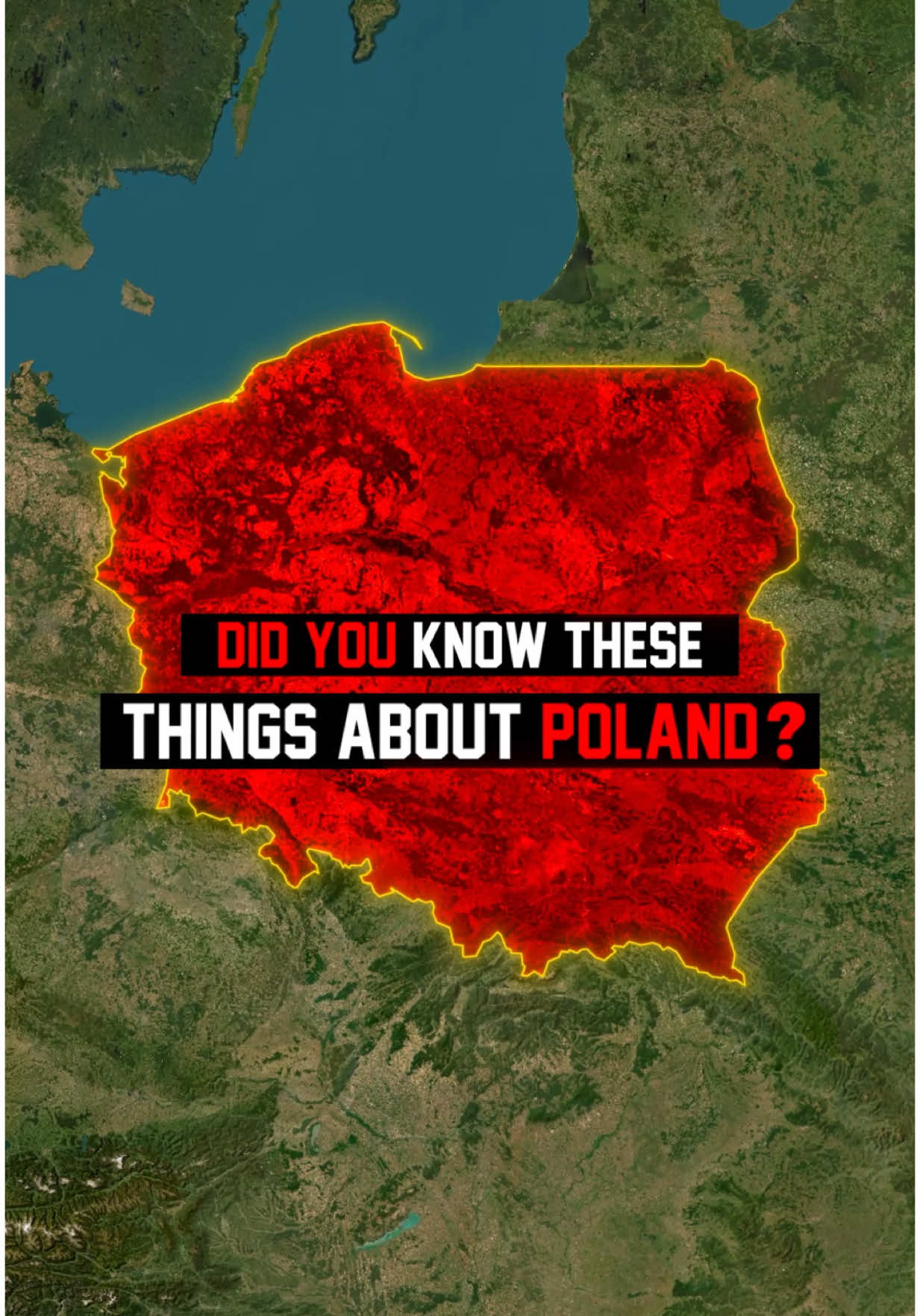 Facts About Poland. #poland #europe #germany #czechrepublic #slovakia #ukraine #belarus #lithuania #russia #kaliningrad #italy #unitedkingdom #shorts #map #maps #geography #viral #viralmap #foryou #fyp 