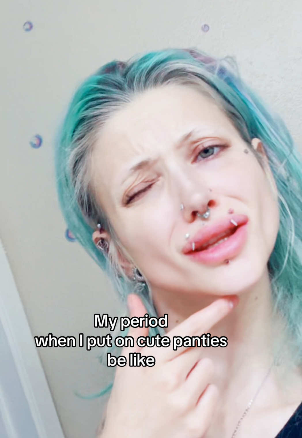 like I’ll be clear for like days it’s like my uterus senses Victoria’s Secret panties ##foryoupage##foryoupagethis##ladiesoftiktok##girlprobs##foryou##ha