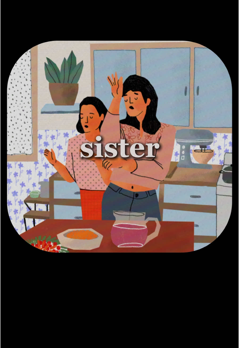 To the sisters that know each other better than they know themselves 🫂 #hopecore #real #life #Love #fyp #family #Siblings #sisters #poetry #growingup