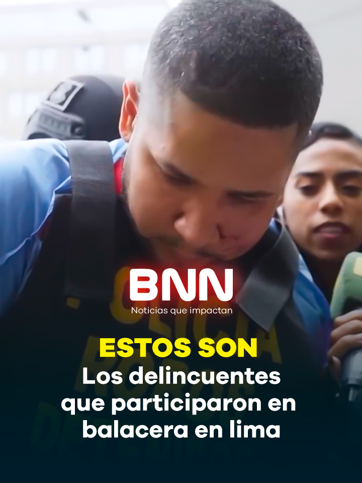 ESTOS son los DELINCUENTES capturados tras BALACERA en la Vía Expresa #viaexpresa #noticiasperú #peru