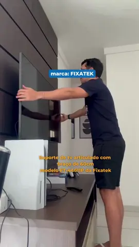 suporte de tv articulado ft-4461p fixatek