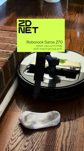 Roborock Saros Z70: Review of the robovac with the mechanical arm #tech #techtok #techreview