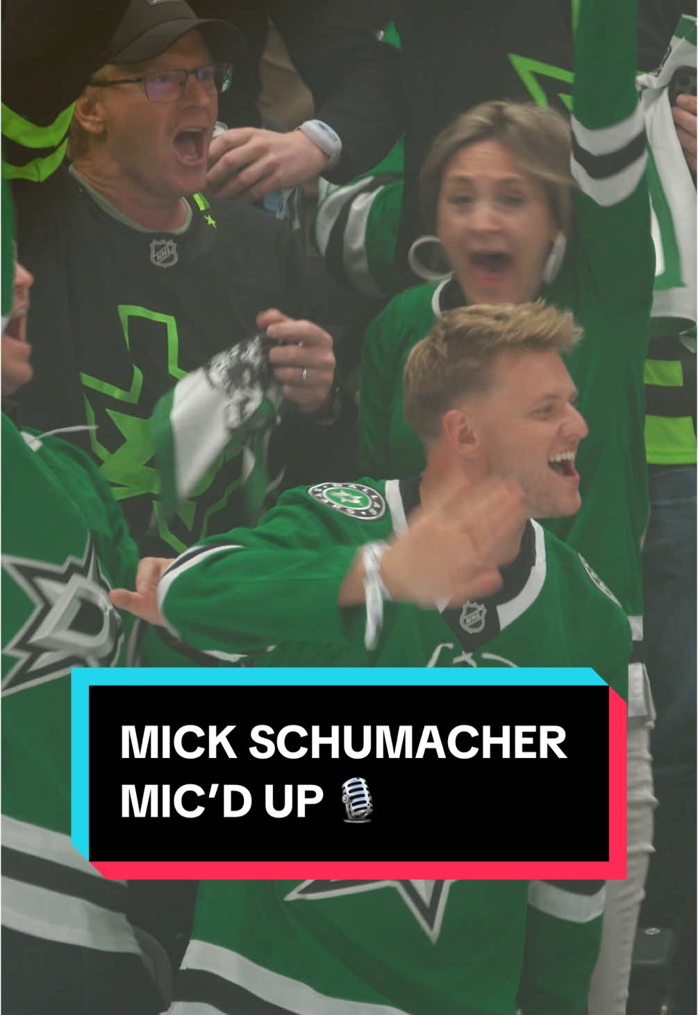 Mick’s former hockey self is loving this 🤩 #NHL #DallasStars #StanleyCup #MickSchumacher #sports #SportsTikTok