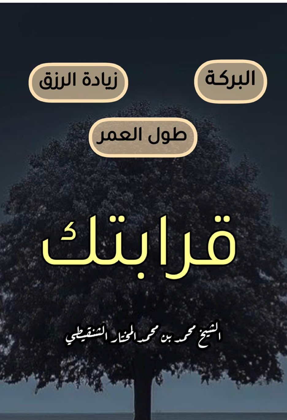اقاربك #صلة الرحم #مختارات_الشنقيطي 