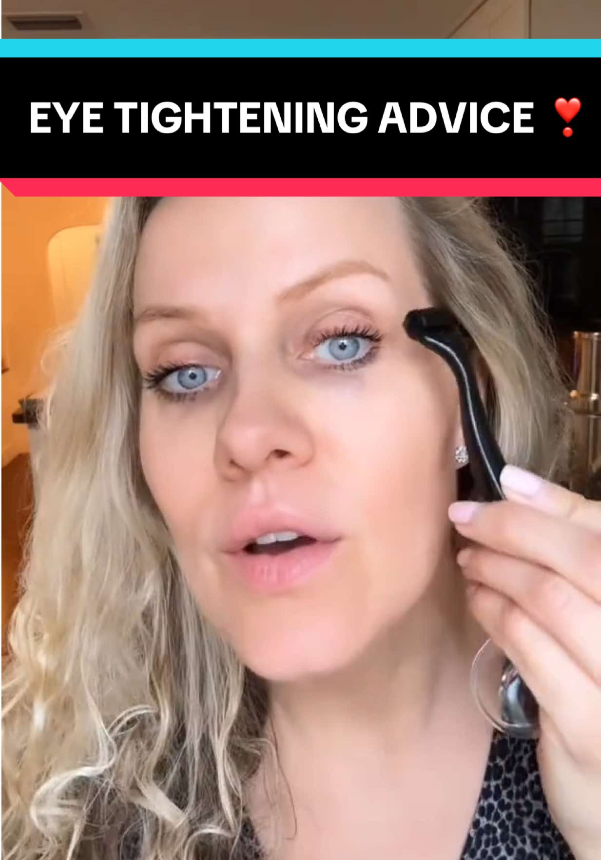 Eye tightening tip! 👀✨ Use our 0.25mm Mini dermaroller for the eye area to help tighten skin, reduce puffiness, and improve the look of dark circles. You can also use it on the lips to plump and around the mouth to soften smoker lines. Ready to see the difference? Visit GinAmber.com and use code ROS15 for 15% off your order! ❤️‍🔥 #dermaroller #eyebags #darkcircles 