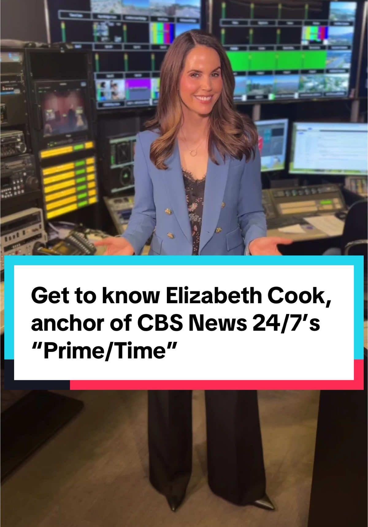 Get to know Elizabeth Cook, anchor of our new 90-minute streaming show, CBS News 24/7 Primetime, debuting this Tuesday, May 27 at 7:30p ET.