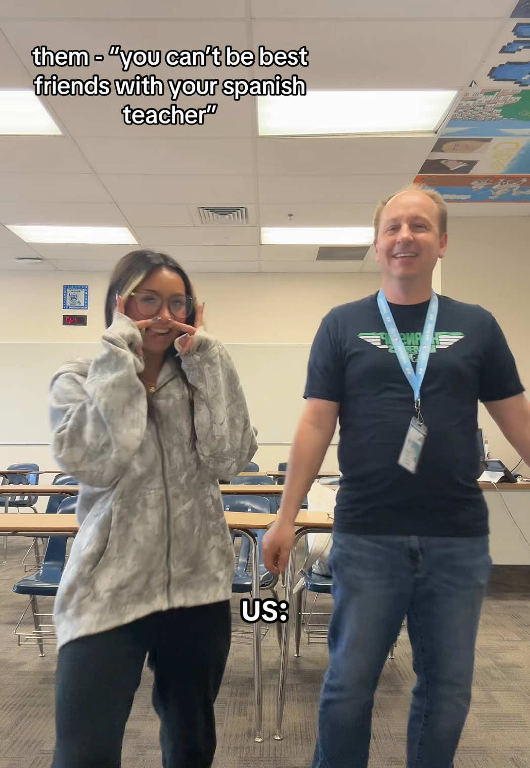 last day of highschool as a junior ‼️ #lastdayofschool #spanishteacher #fyp #fypシ #junior #classof2026 