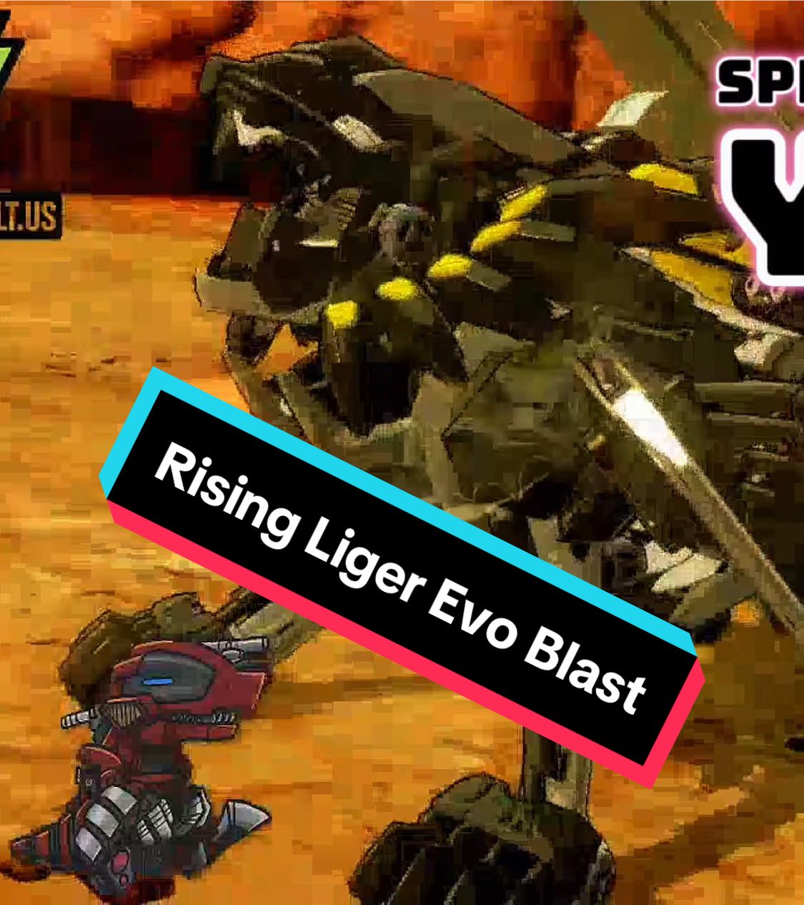 Rising Liger Evo Blast #ゾイド #zoids #twitch #pngtuber #zoidstok 