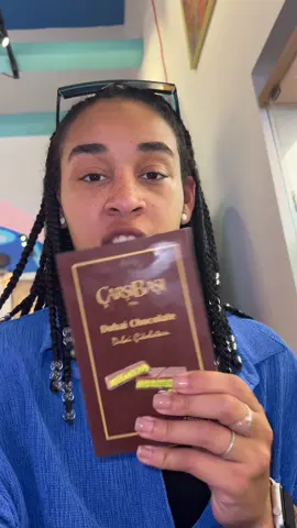 trying dubai chocolate