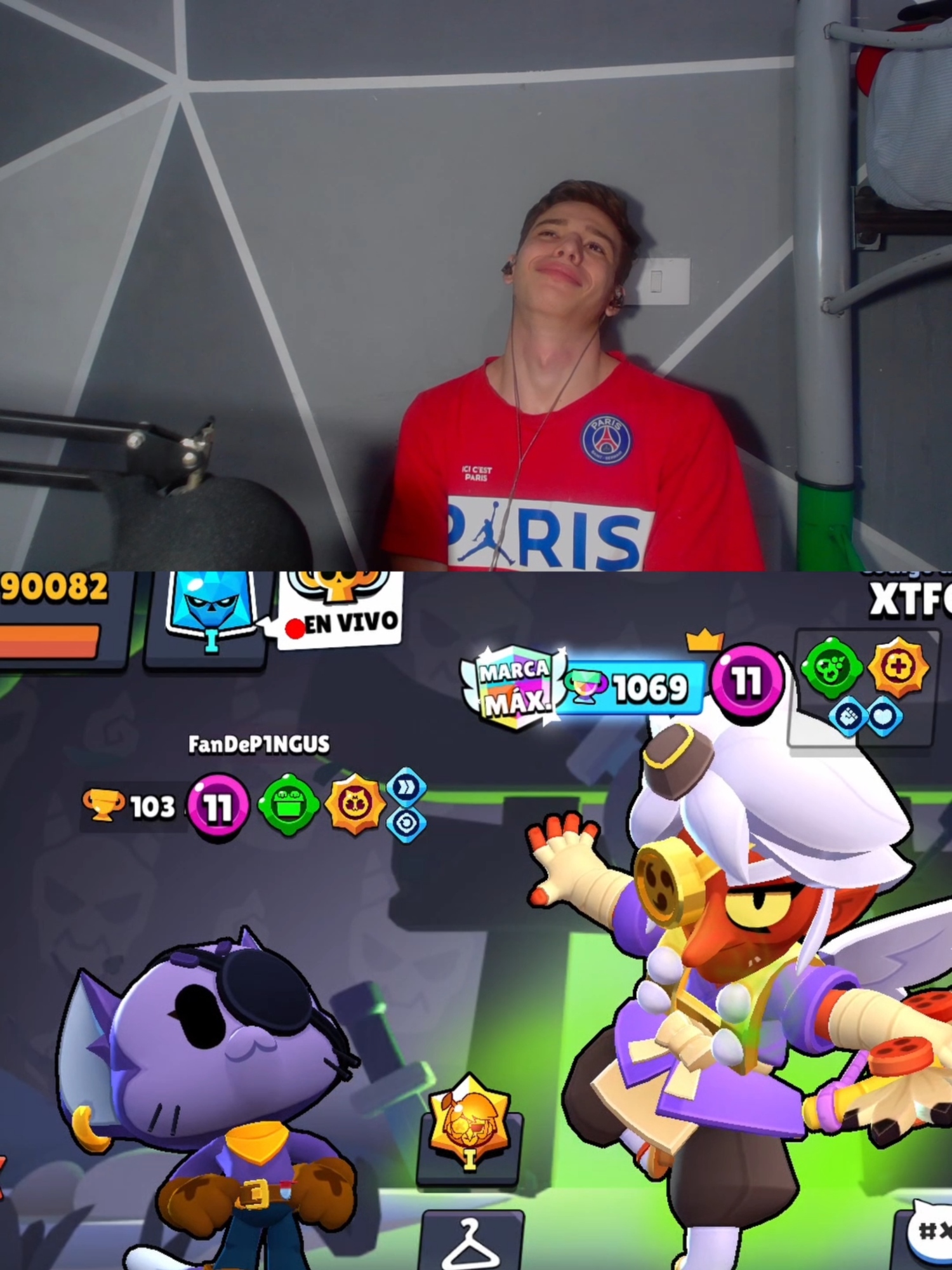 Ayude a un seguidor a subir su primer rango max #brawlstars #videojuegos #bautista #rangomaximo