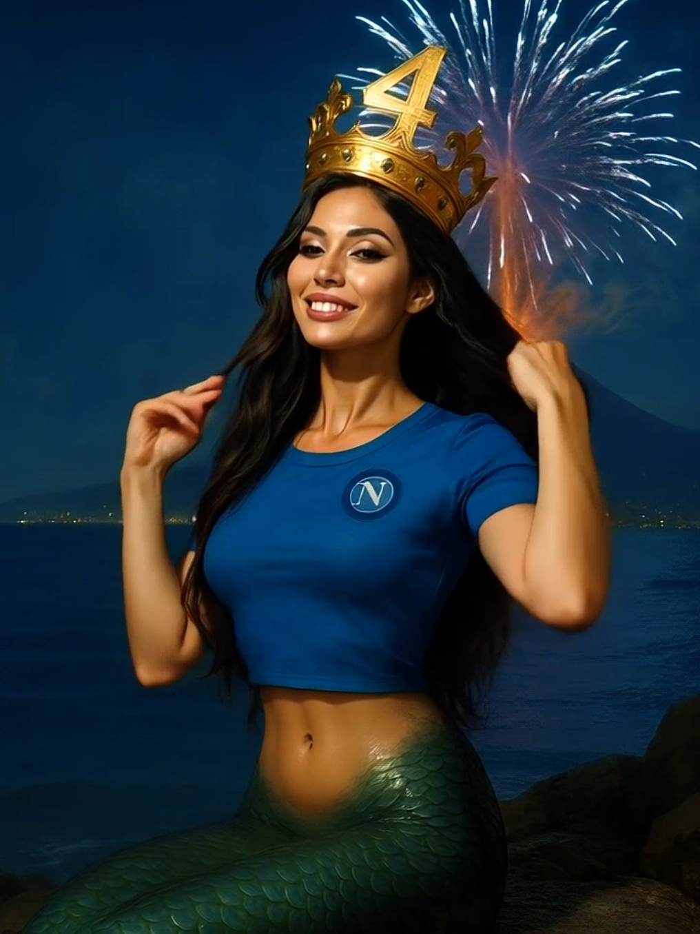 Forza Partenope #ag4in #napoli #partenope #vittorianapoli #4 #hanareart #forzanapolisempre 