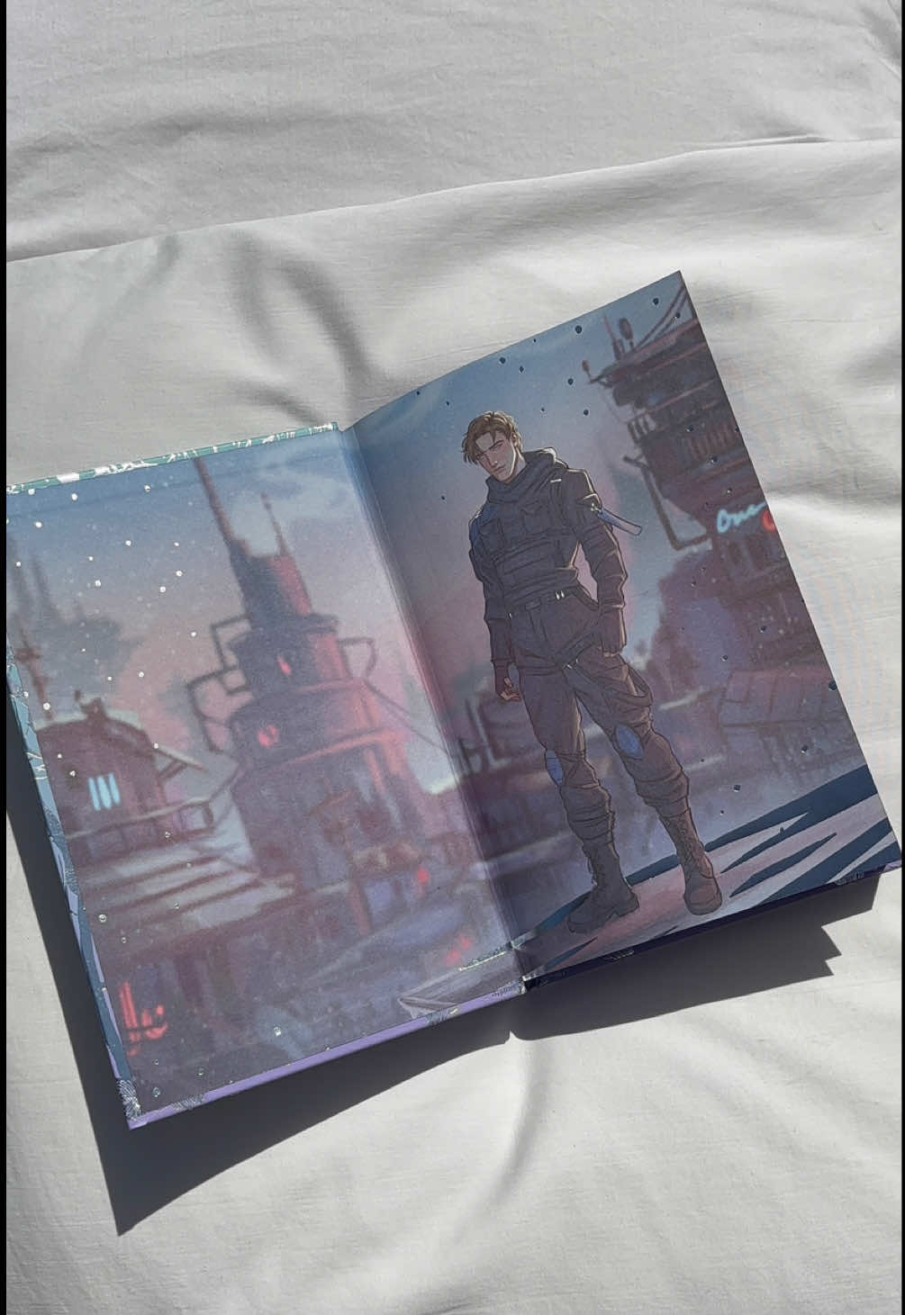 ✨ The prettiest endpapers ✨  for @tahereh mafi new spinoff series Watch Me 🖤 @FairyLoot seriously outdid themselves by getting THE @artoffrostandflame to bring James Warner & Rosabella Wolff to life on the page 🔥🦋 Can’t wait for the next book in the series!!  I need more Rosabella ASAP 🗡️ @Electric Monkey   #WatchMe #TaherehMafi #FairyLoot #FairyLootExclusive #ArtOfFrostAndFlame  #RosabellaWolff #ShatterMeSeries #BookTok #FantasyTok #fanart #SprayedEdges #EndpaperArt #ExclusiveEdition #SpecialEditionBooks #romantasy #SignedBooks #aaronwarner #julietteferrars #adamkent #jamesanderson  