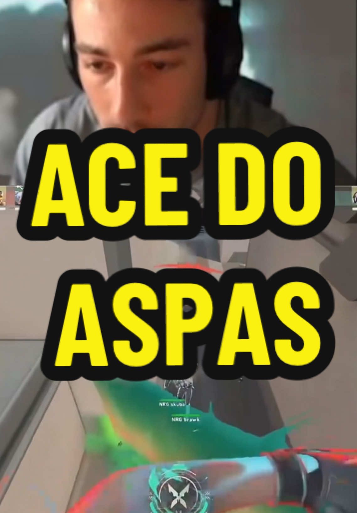 ASPAS FEZ O ACE MAIS RÁPIDO DO VALORANT #valorantclips #valorantaspas #aspaszin #valoranttck #loudcoreano #frtt #valorantace #valorantjett 