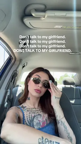 She’s mine like your paycheck is your landlord’s. You’ll never touch it. 😂  #foryoupage #fypシ゚viral #explorepage #lesbiansoftiktok #wlwtiktok #fyp #viral #🌈 #girlfriend #isaidwhatisaid 