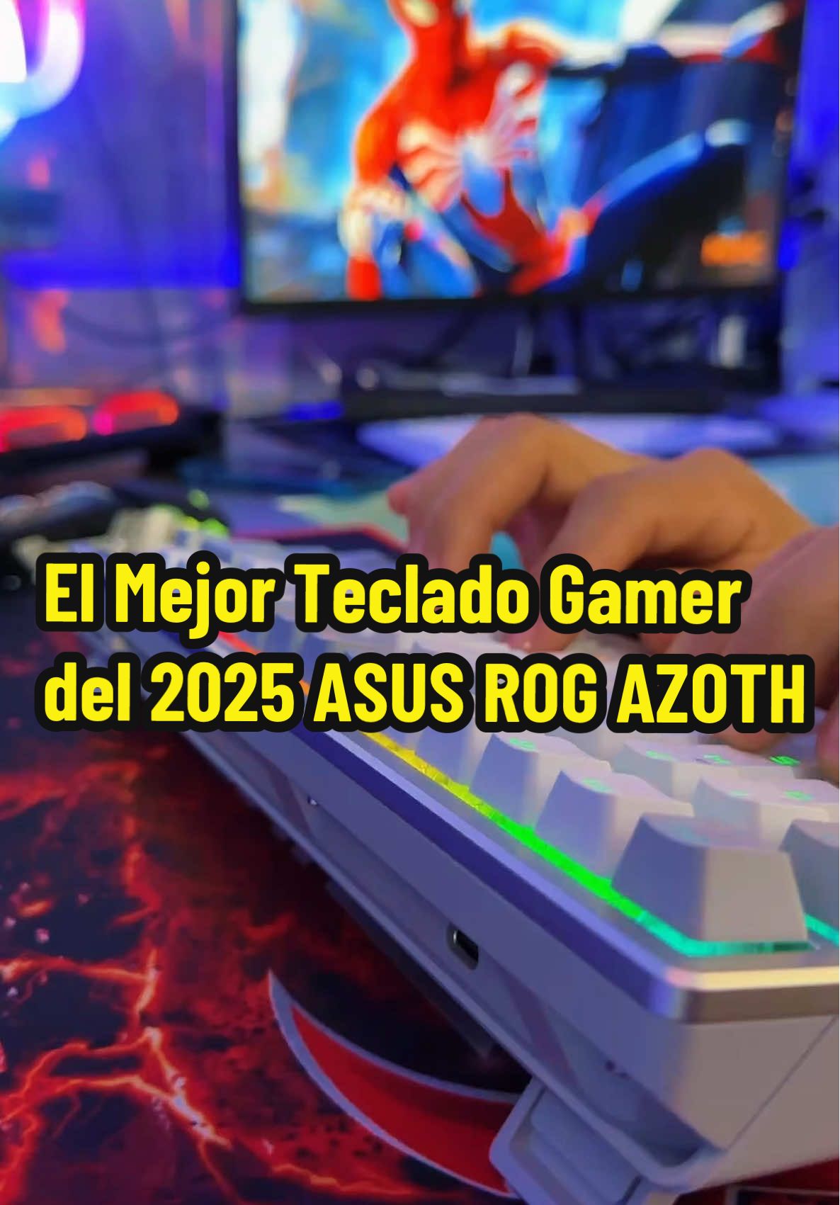 ¿El MEJOR teclado gamer de 2025? ¡Unboxing del ASUS ROG Azoth que está rompiendo internet! #AsusRogAzoth #AsusRog #MejorTecladoGamer #TecladoMecanico #TecladoGamer #Gaming #GamingSetup #SetupGamer #colombia #PcGamerColombia 