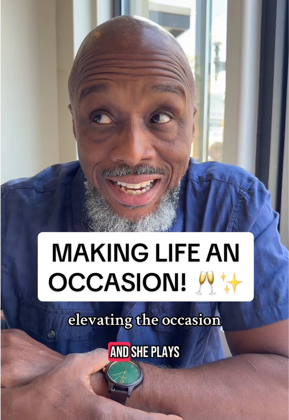 Please tell us what this song is, thank you 😊 #makelifeanoccasion #stoicwisdom @Vinz Brown ☺ weren’t you just taking about this? lol  Sharon was the MVP for approving our vibe request change! ✨