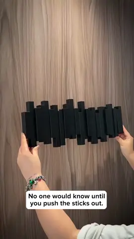 Creative Wall Wooden Pile Hook Wall Decoration Shelf #tiktokmademebuyit #amazonfinds #LifeHack #homemade #fypp #amazon