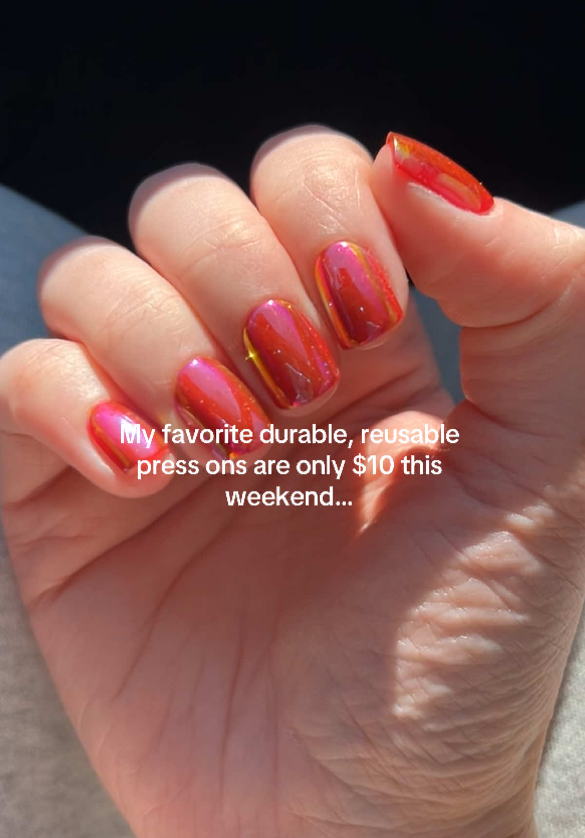 After 15 years of wearing press-on nails, I’ve finally found THE ONE! 💅 From their reusable quality and bend/crack-resistant design to lasting over TWO weeks without lifting — these nails truly stand out. ✨ Tapered cuticles mean no more annoying hair snags ✨ Tons of cute shapes to fit every vibe ✨ Durable, comfortable, and absolutely stunning If you’ve been on the hunt for the perfect press-ons, don’t miss this! 💖 #PressOnNails #ReusableNails #NailLovers #NailGoals #CuteNails #NailAddict #NailReview #FavoriteNails #NailCommunity #15YearsStrong #NoMoreSnags
