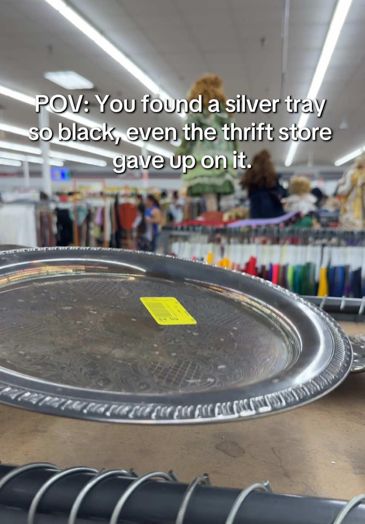 She said it’s ruined… I said watch this #asmr #thrift #cleanwithme #asmrcleaning #CleanTok
