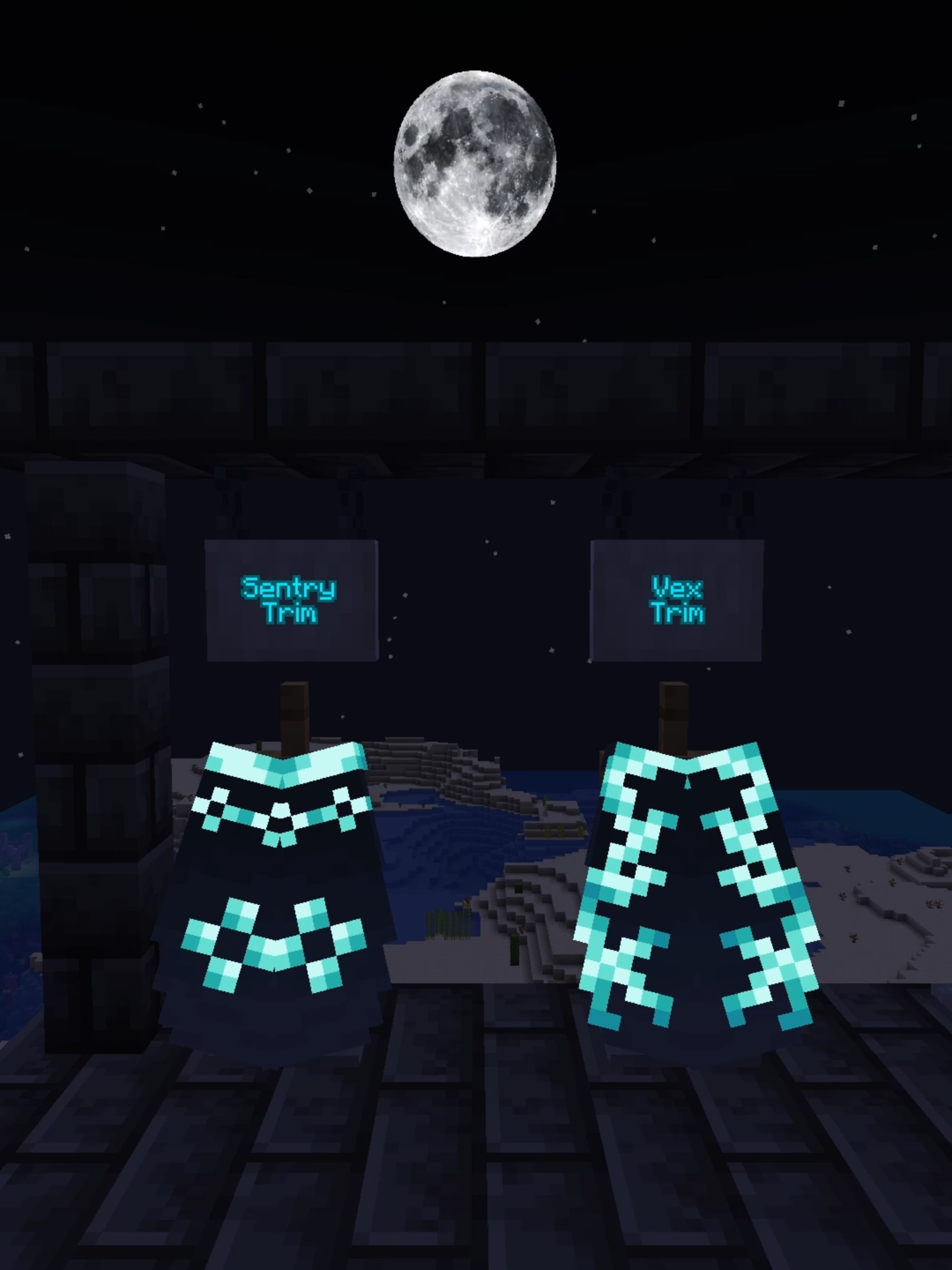 Full Elytra Trim Showcase (Diamond Edition) 💠⚔️ #Minecraft #elytramc