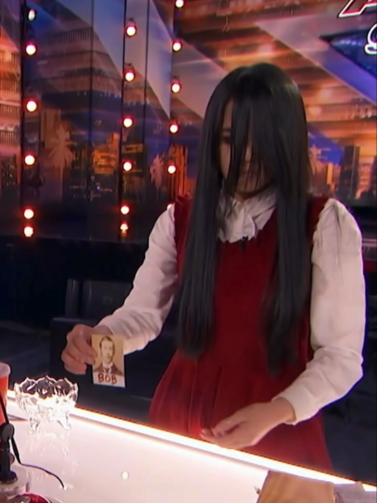 We're still spooked by Sacred Riana's audition.  #AGT | @nbc on @peacock