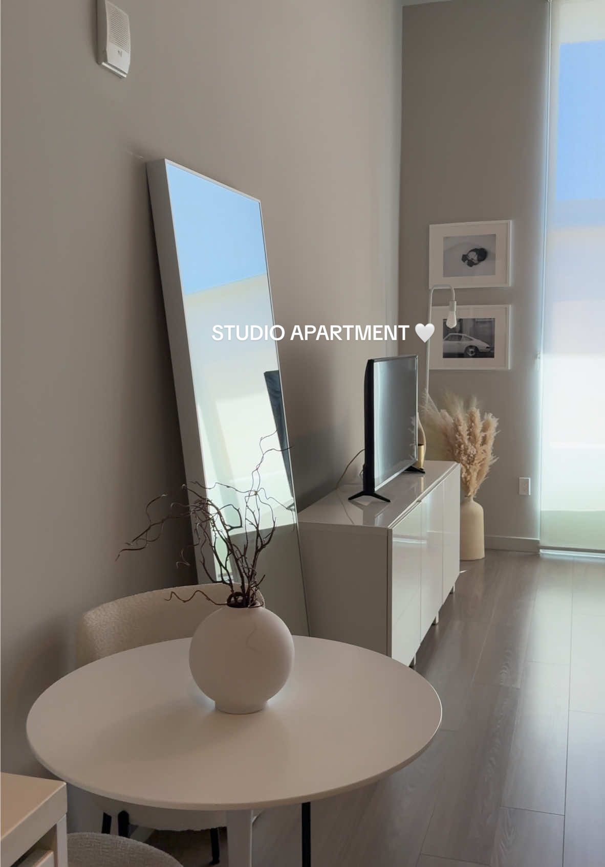 Welcome to my home 🤍 #studioapartment#studio