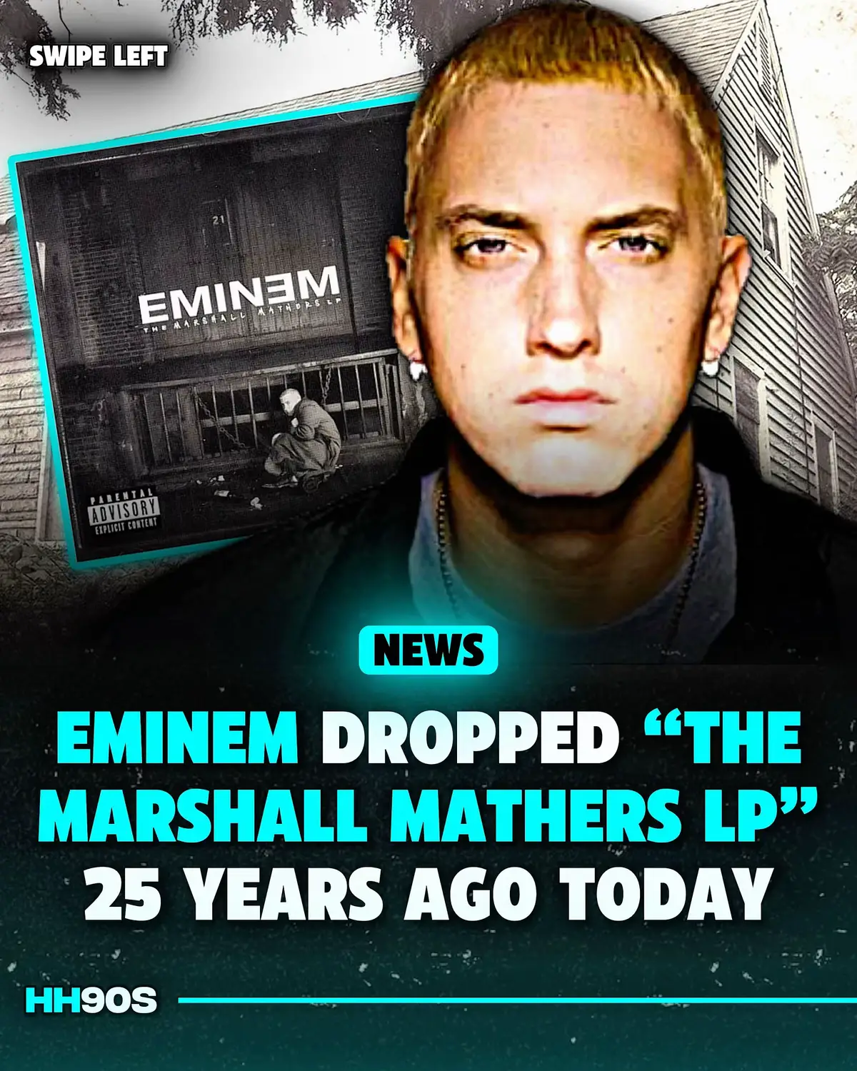 #Eminem released “The Marshall Mathers LP” 25 years ago today 👀🔥 What's your favorite song from this album ⁉️🤔 #rap #hiphop #music #hiphopmusic #rapmusic #raptok #rapper #hiphopartist #90shiphop #oldschoolhiphop #hiphopculture #hiphopofthe90s #rapnews #hiphopnews #slimshady #viral 