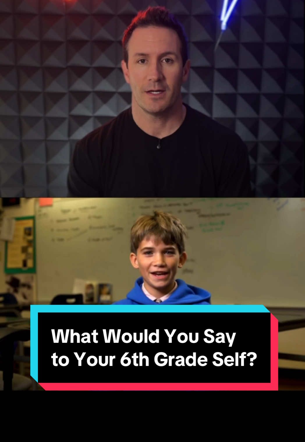 What would you say to your younger self? This video is gonna wreck you in the best way. These graduating seniors answered questions from their 6th grade selves, years later. But what hits hardest isn’t just the answers. You’ll feel the weight of their growth. The awkward laughs. The quiet moments. The honest, sometimes teary-eyed strength it takes to look back and say: “Yeah… I’ve come a long way.” This is the kind of reflection that reminds you who you were, and who you’re becoming. Watch it. Feel it. Then ask yourself—what would your younger self say about the man you are today? Original video: @wearemccallie created by my friend Brandan Roberts. Go watch the full-length video #mensmentalhealth #growthmindset #therapistsofinstagram #therapist #men #boystomen 