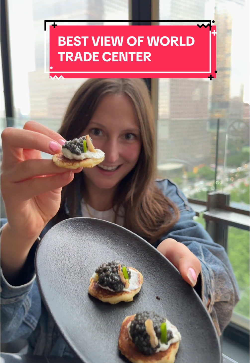 The ultimate visitor dinner 🌆🫶🏻  📍One 40  #one40 #one40nyc #rooftopsnyc #newyorkrooftops #oneworldtrade #oneworldtradeviews #bestofnyc #nycdinner #fooodforfooodies 