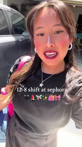 spend a shift w me at sephora #fyp #work #foryou #foryoupage #sephoravlog #workvlog #microinfluencer #sephoraemployee #contentcreator #forthegirls #dayinmylife #dayinthelife #ditl #worklife 