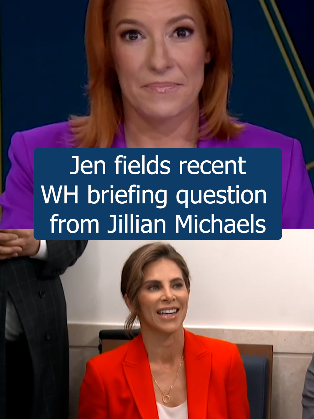 Answering White House Briefing Room questions with the actual truth is just like riding a bike... #jensversion #briefing #maha #jillianmichaels #rfkjr @msnbc