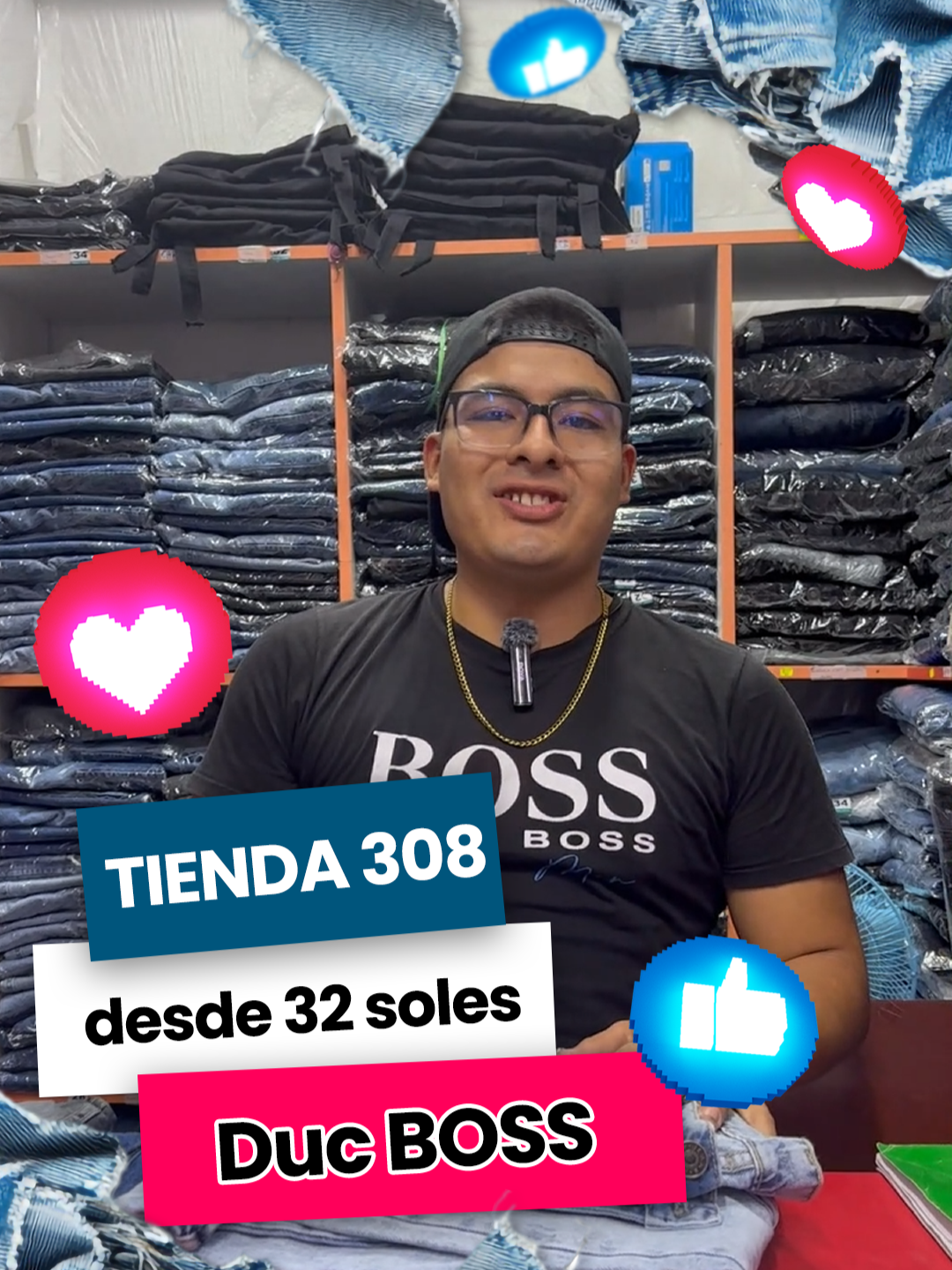 Descubre el estilo con Duc Boss 🔥 Jeans desde 32 soles, con los modelos multicargo más buscados del momento. Variedad en colores, tallas grandes y extras, y prendas que marcan la diferencia. Encuentra todo lo que necesitas para renovar tu look solo en Golden Plaza Horizonte. ¡Duc Boss lo tiene todo! tienda 308 #gamarra #gamarraperu #gamarracity #gamarramoda #gamarrafashion #mayoristas #mayorista #ventamayorista #gamarramayorista #mayoristaperu #paratii #fyp