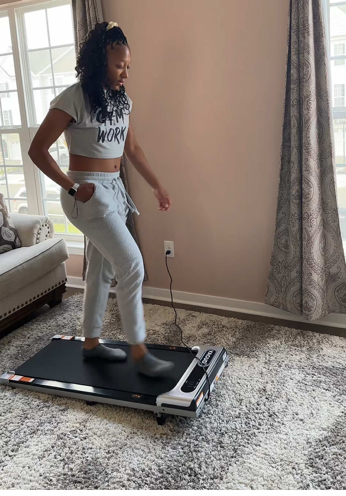 #walkingpad #incline #walkingpadathome #athomeworkout #calories #burnfat 