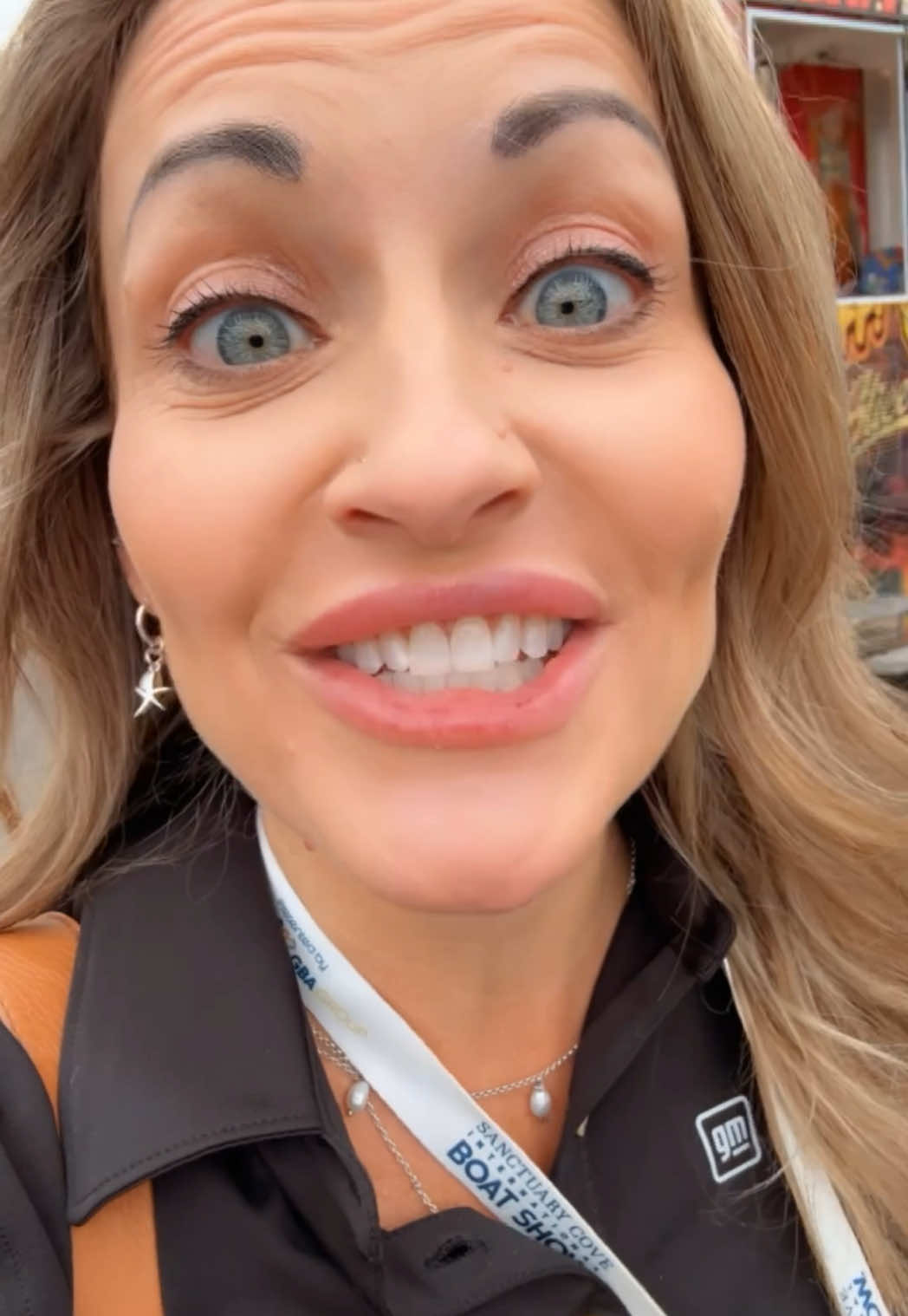 Here’s some hectic Miriam energy to kick off your Saturday just in case you needed some 😆 Coming at you from the Sanctuary Cove International Boat Show. We’re here with GMSV and we have the HD truck the ZR2 and the highly anticipated Yukon Denali on display. So come check them out say g’day 😁 #sanctuarycoveinternationalboatshow #scibs #aussiedestinationsunknown #fyp #foryou #foryoupage #boatshow #gmsv #silverado #yukon #zr2 #chevrolet #chevy