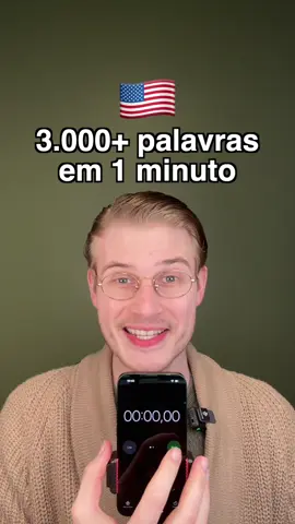 3000 palavras em inglês em 1 minuto 🇺🇸