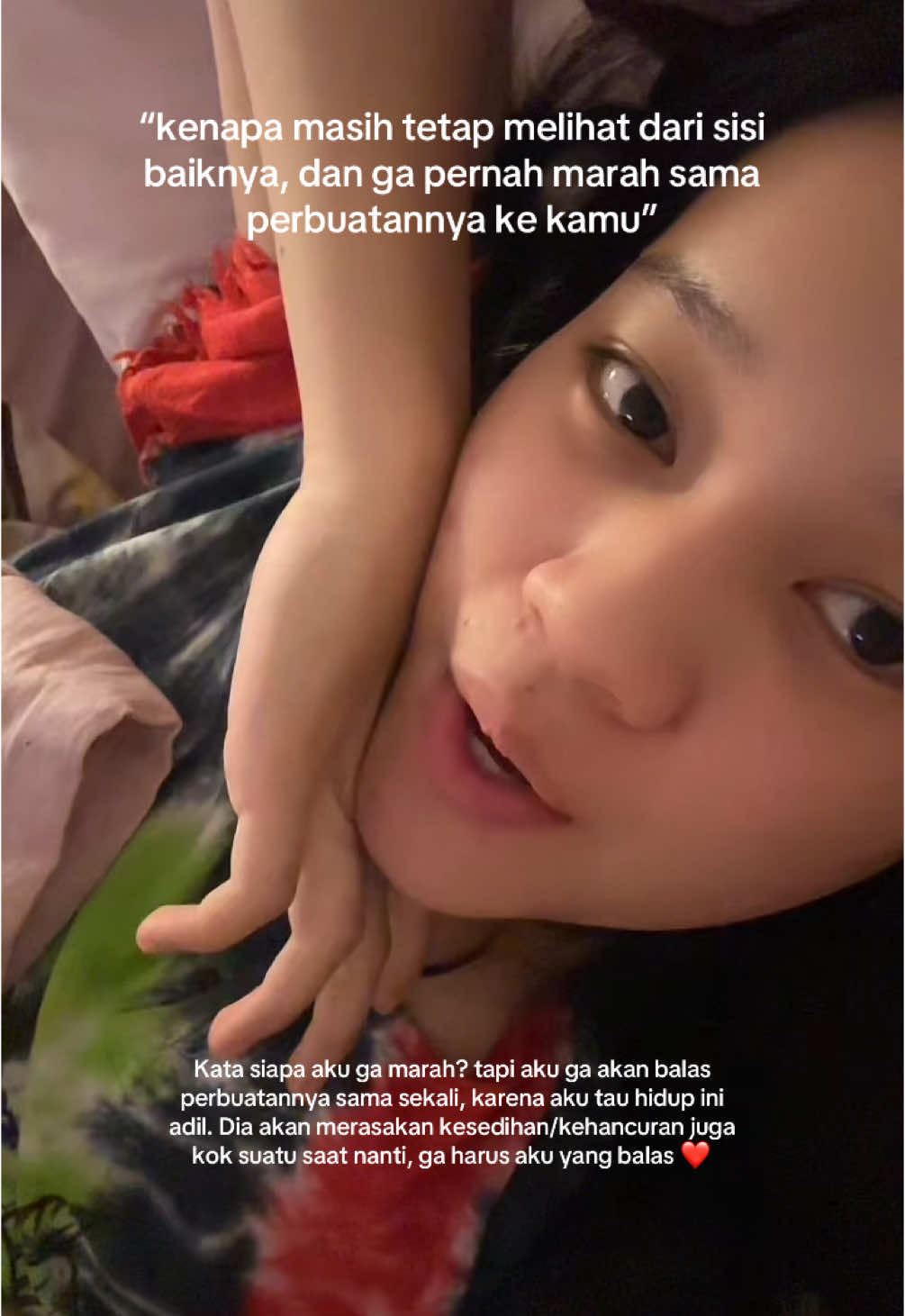 aku jg manusia yg byk salah, yang bs kulakuin cuma berdoa 