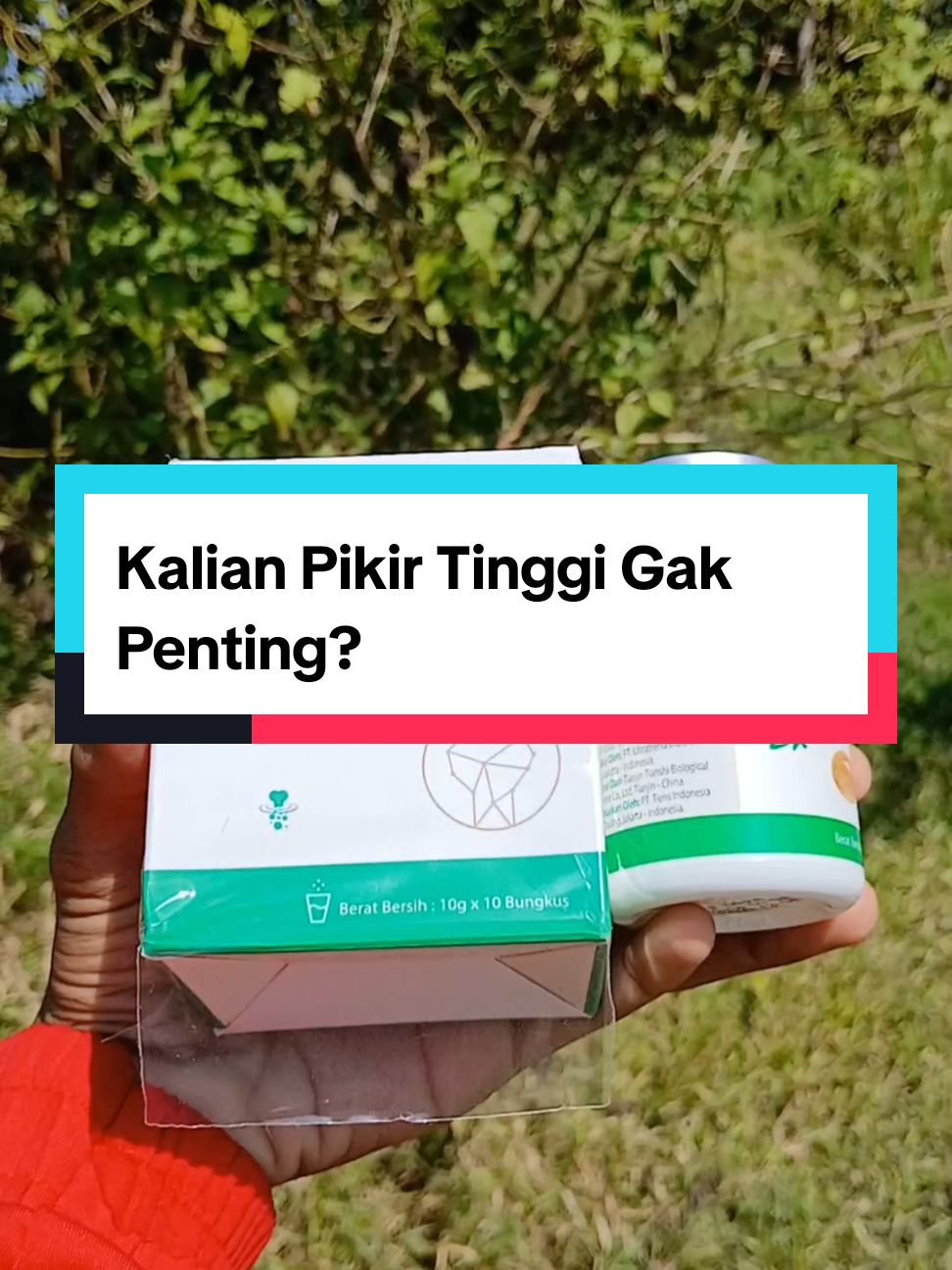 Kalian Pikir Tinggi Gak Penting? #peninggibadan #peninggibadanterbaik #kalsium #zinc #tiens 
