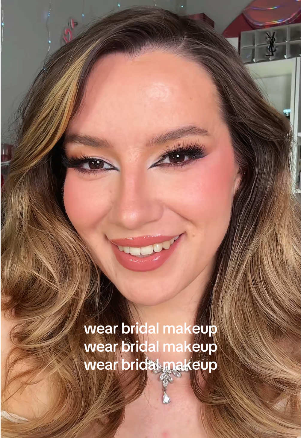 Something about a bridal glam… #bridalmakeup 