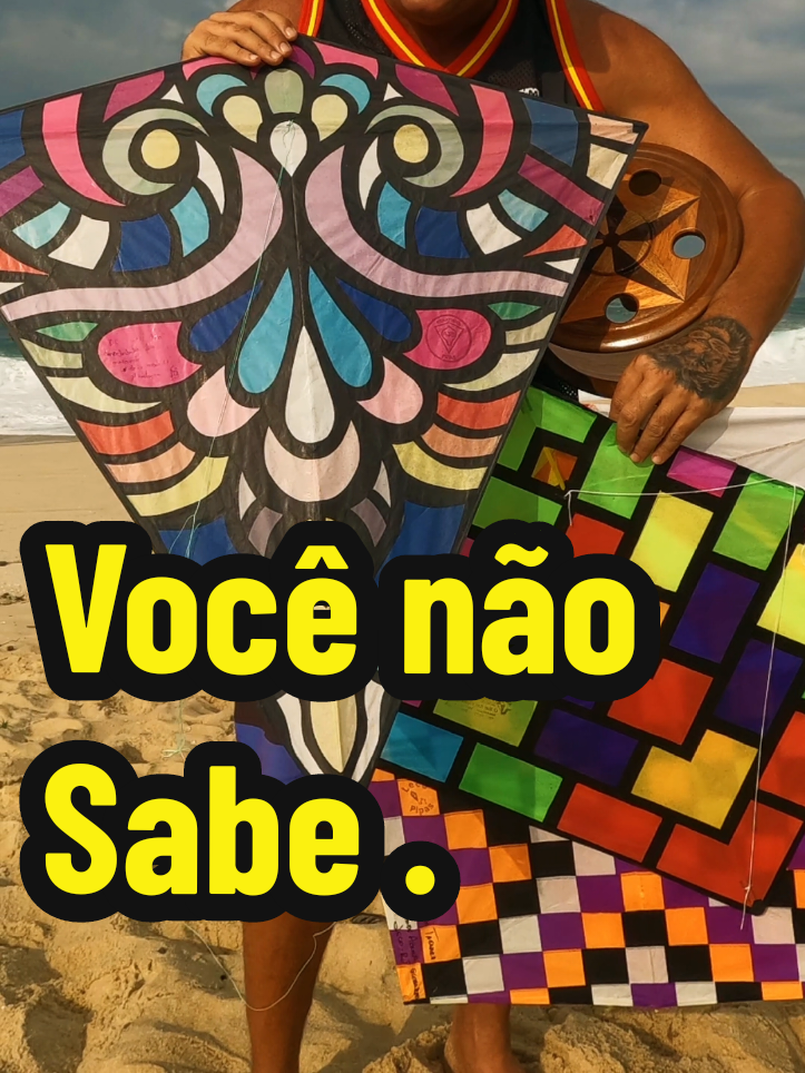 Você não sabe. #arte #desafios #pipa #infancia #praia 