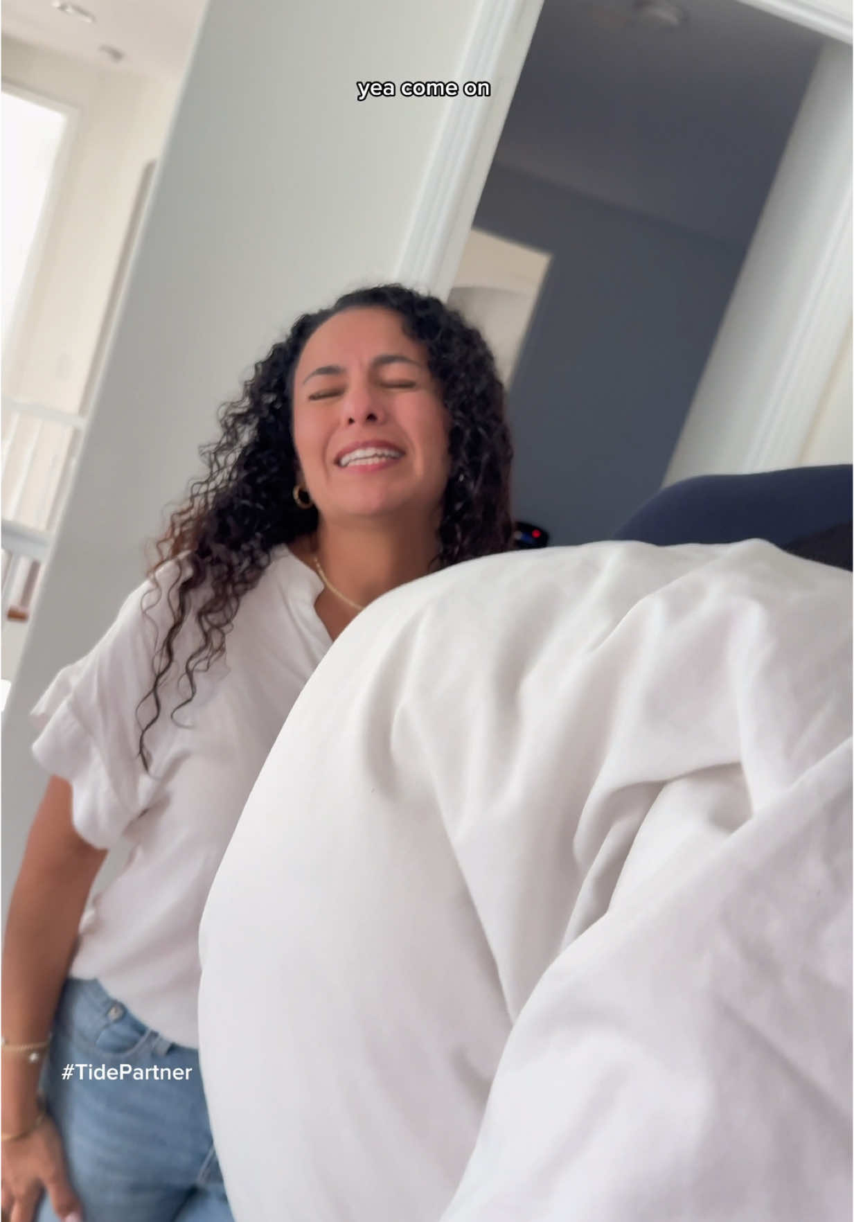#TidePartner looks like this household is going to need to step up the sheet washing routine – good thing we’re stocked up with @Tide Laundry 🤭 #ad 