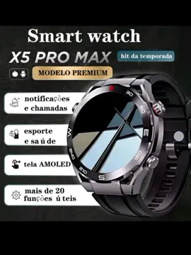 Novo X5 PRO MAX #relogioaprovadagua #smartwatch #x5promaxsmartwatch #tiktokshopchegou @TikTok Shop Creator @#foryou 