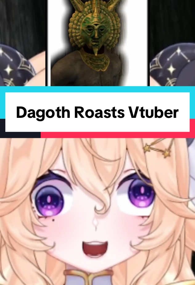 Dagoth Ur roasts me, and I kinda likes it 😏  #skyrim #dagothur #vtuber #vtuberclips 