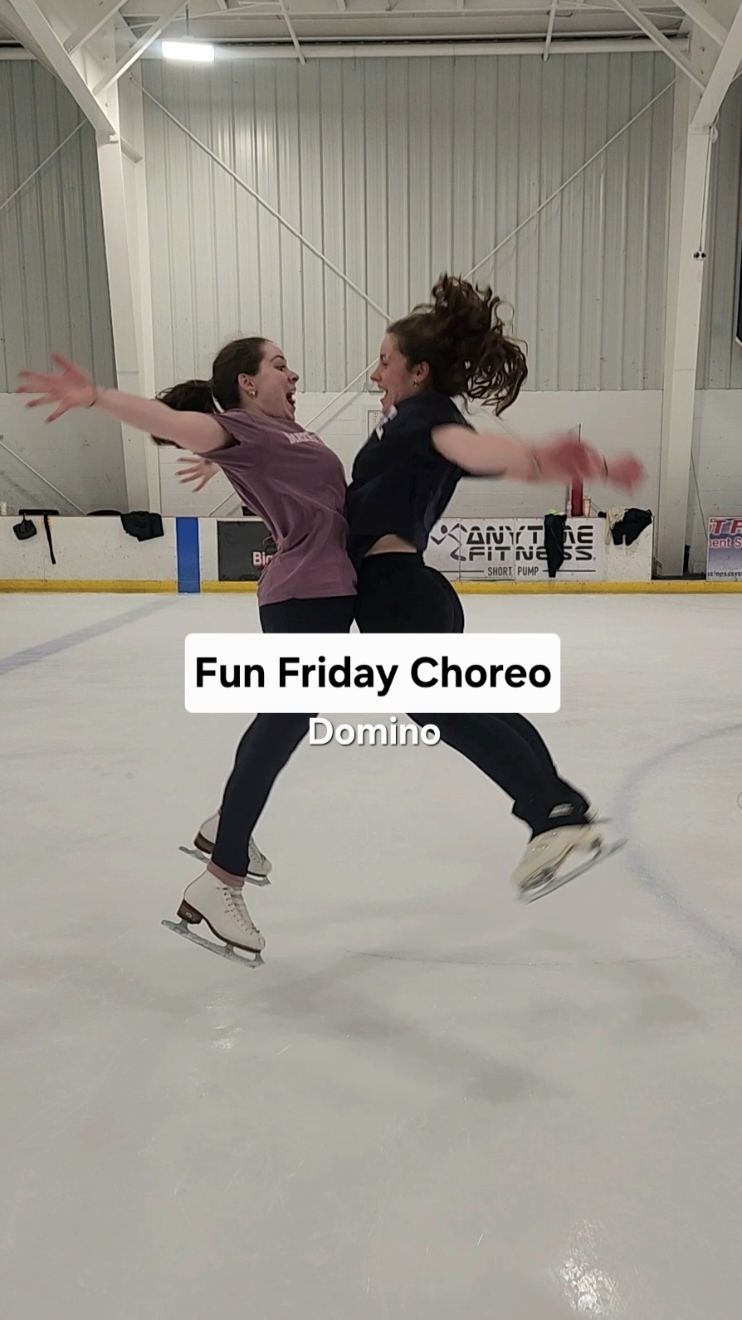a fun Friday Choreo for you! brought to you by @brandt ski ˗ˏˋ ★ ˎˊ˗ #journeyontheice #funfridaychoreo #dancing #dance #sparkle #domino #jessiej #figureskaters #figureskatingtiktok #choreography @abbie fenton 