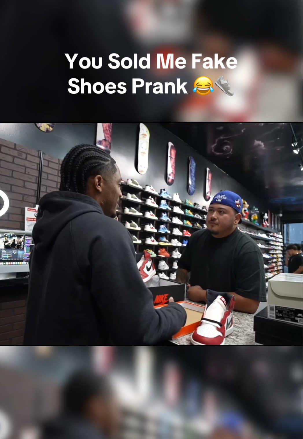 You Sold Me Fake Shoes Prank 😂👟
