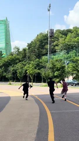 I imporve my running pose haha