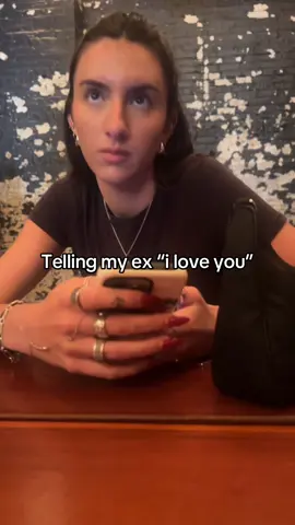Telling my ex “i love you” #breakup #loveyou #exes #jokes #fyp #Relationship #Love #dating 
