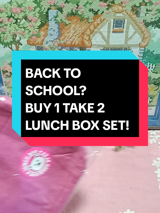 “Minsan lang magka-BUY 1 TAKE 2 na ganito ka-kumpleto!” Lunch box na may spoon, chopsticks, lunch bag, at tumbler?! Tara na’t mag-baon ng hindi bitin, hindi mahal, at hindi stressful!#buy1take2 #lunchboxideasforkids #lunchboxset #lunchbox #3in1lunchbox #momapproved #momhacks #backtoschool #tiktokaffliate 