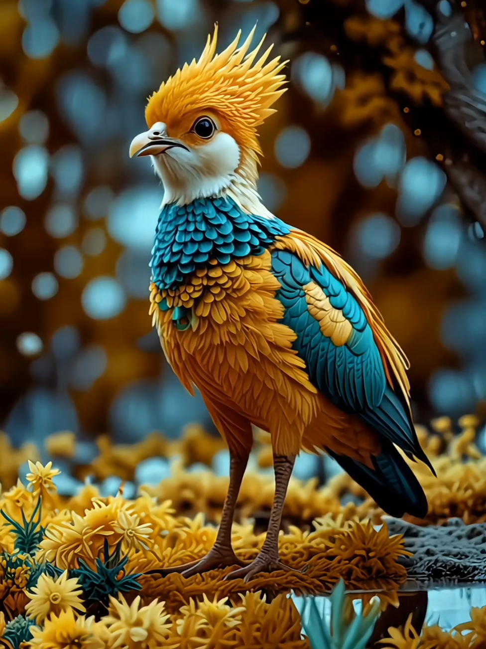 Most beautiful birds #animalsoftiktok #galaxybirds #ai #viralvideo #fypシ #foryoupage 