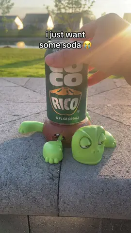 Can’t have soda in piece 😂